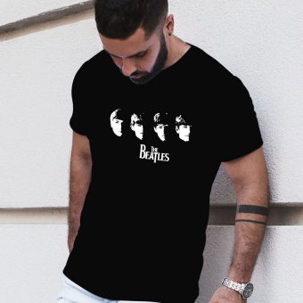 camiseta negra para hombre the beatles Regalos para hombres y mujeres